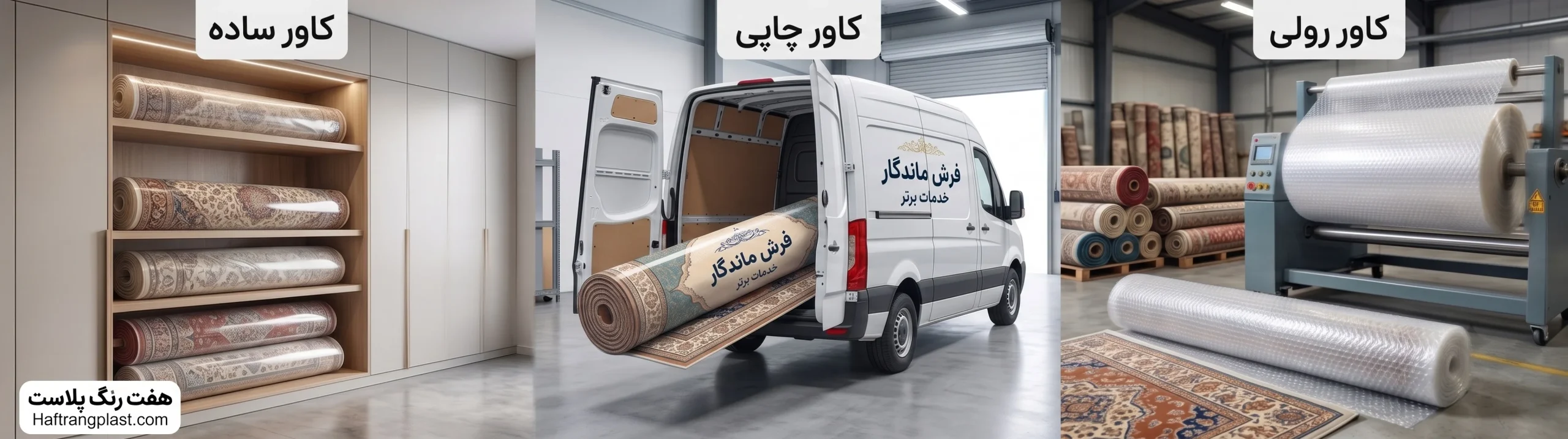 انواع نایلون کاور فرش